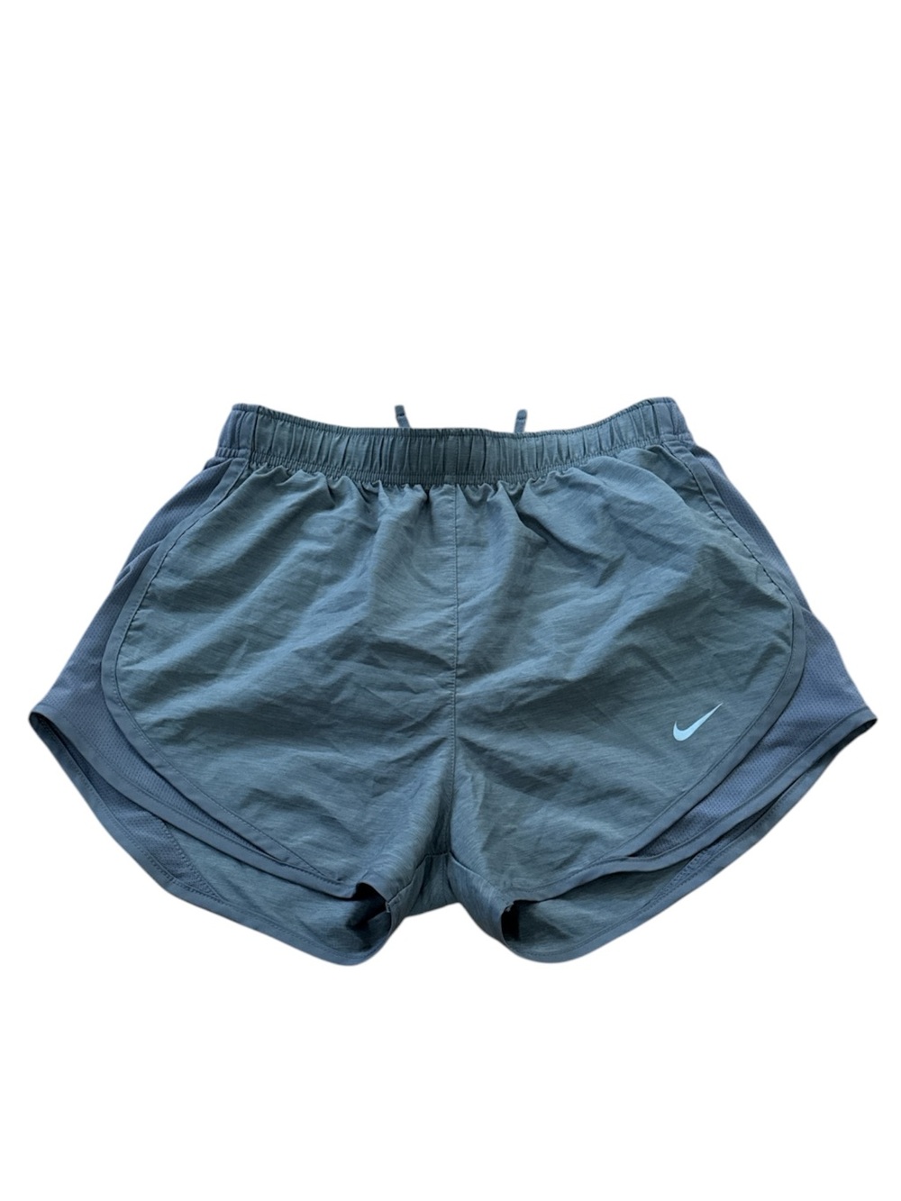 Nike Women's Slate grey  Athletic Shorts with Swoosh